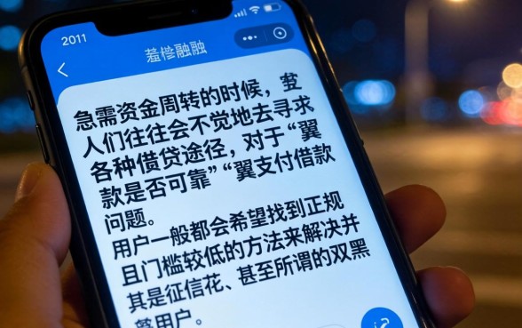 翼支付借款可靠吗，倾情分享5个无视双黑能下的分期贷