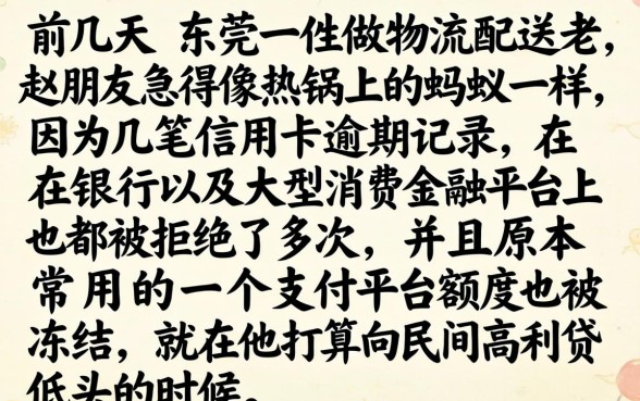 借款口子公众号代理，梳理五个网黑逾期下款口子