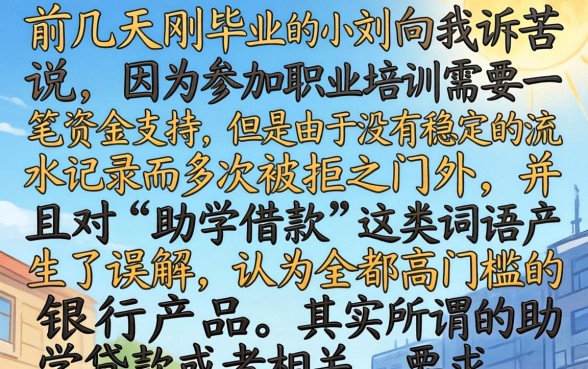 助学借款是什么口子，甄选五个不查流水的小额度贷款口子