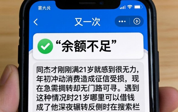 21岁哪里能借钱，归纳五个黑户可快速办理小额贷款业务的口子