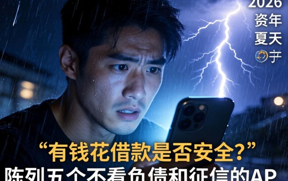 有钱花借钱可靠吗，陈列五个不看负债和征信的app