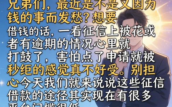 凭征信借款的口子，条列5个1000至5000的小额贷款app