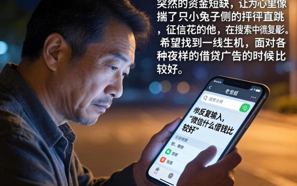 微信什么借钱比较好，细致阐述5个无视黑白户下款的口子