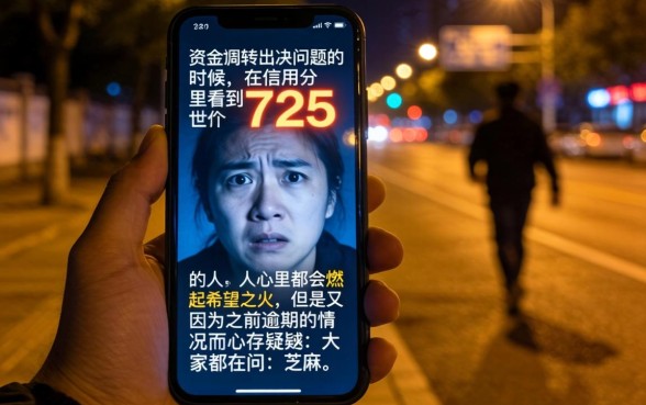 芝麻分725借款，条列5个网贷黑户必过软件