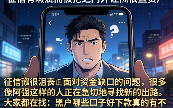 黑户哪些口子好下款，汇总5个网贷无视不查征信软件