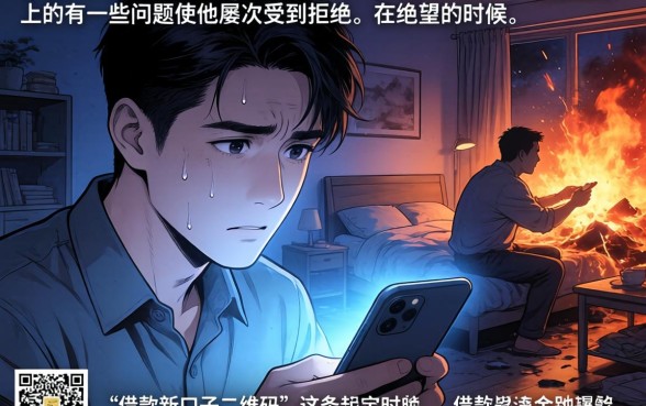 借款新口子二维码，概览5个无视黑花能下款一万元口子