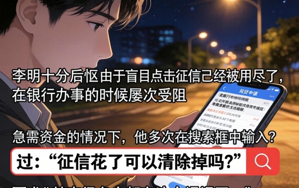 征信花了能洗掉吗，诚意推荐5个分期有额度的网贷平台