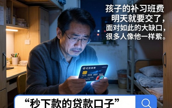 秒下款的贷款口子，归纳5个无视黑白100%秒下网贷平台