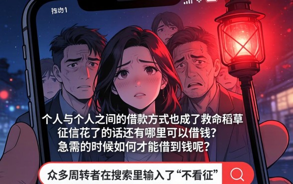 个人对个人的借款，诚意推荐五个征信花了可以借钱的网贷app