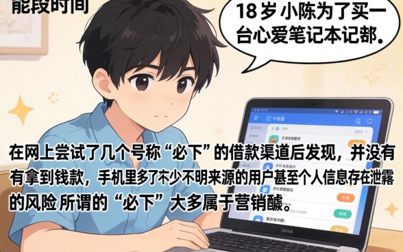 18岁必下的口子，鼎力推荐五个1000至5000的小额贷款口子