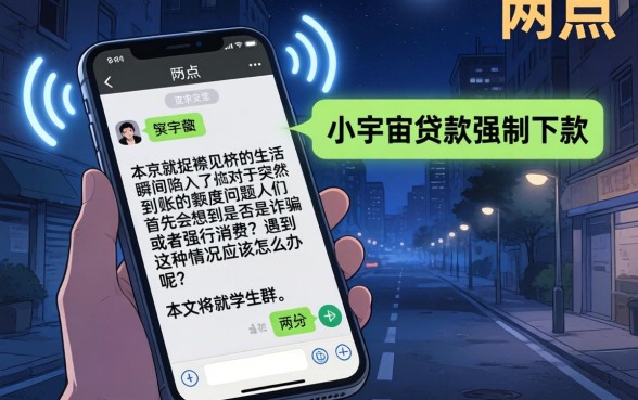 小宇宙贷款强制下款，筛选5个大学生可以使用的app