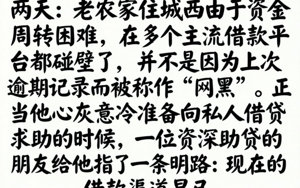 2026年6月黑户网贷，深入剖析5个对征信宽松的网贷软件
