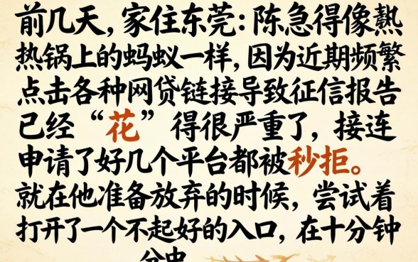 容易下的小额口子款，精选五个征信花居然都下款了的软件