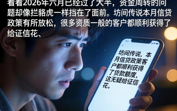 2026六月份放水口子，筛选5个芝麻信用439分下款的平台