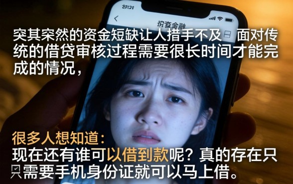 哪个口子还有下款，详尽说明五个手机身份证秒借现金的平台