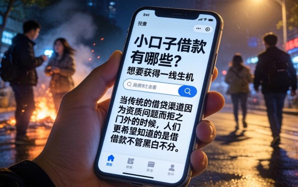 小口子借款有哪些，详细阐述5个借款无视黑白无视年龄100%秒过app