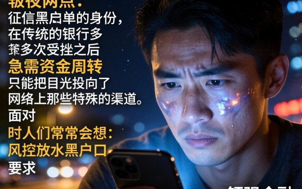 风控放水黑户口子，条列五个轻松借款无征信记录的app