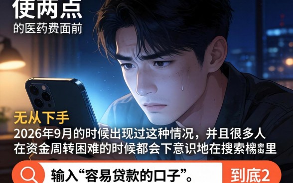 2026年9月容易下款的口子，精选5个最新秒批小额贷款口子