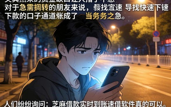 快速下款的口子通道，深入剖析五个芝麻借款实时到账速借软件