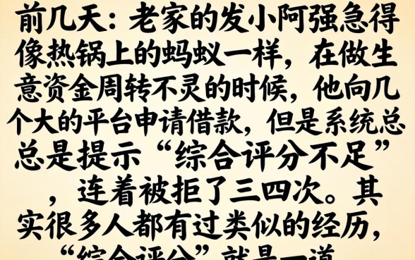 贷款容易下来的平台，概览5个不看综合评分的网贷百分百下款口子