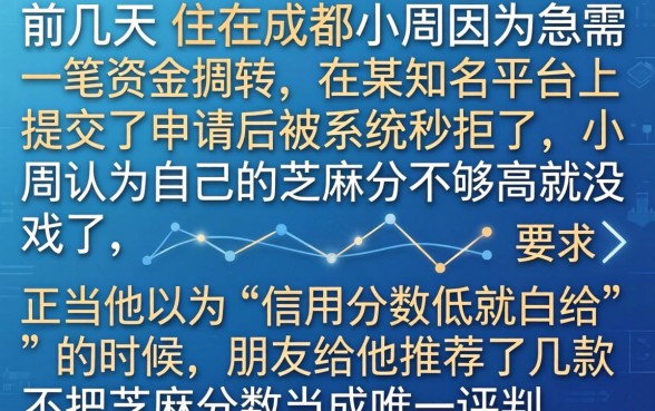 有凭证无视芝麻分的，概览五个芝麻信用600贷款软件