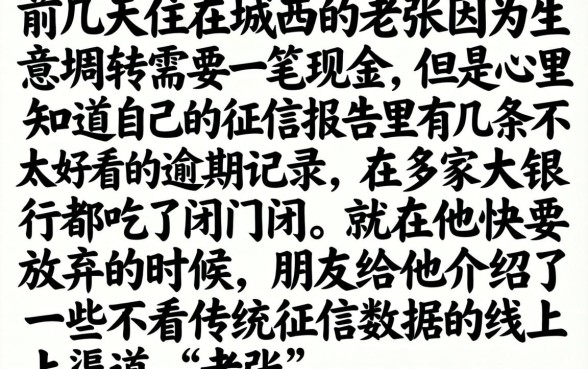2026 年真正不查征信的贷款，热忱推荐五个无视黑白100%秒下网贷口子