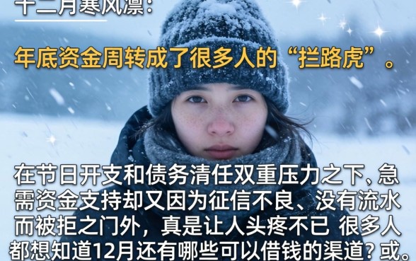 12月份还能借款的口子，鼎力推荐5个不查流水的小额度贷款平台