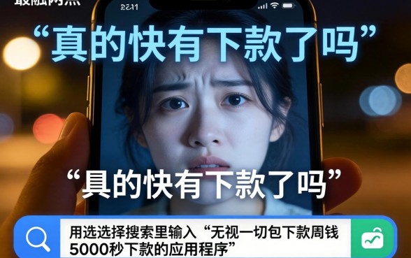 真的快有下款了吗，理出5个无视一切包下款5000秒下款的app