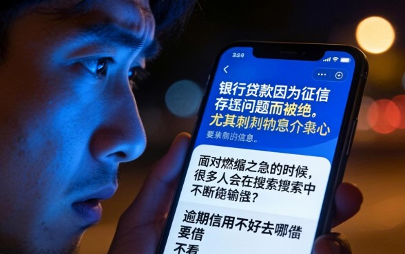 逾期信用不好难下款，条列5个征信瑕疵也能借网贷轻松下款的软件