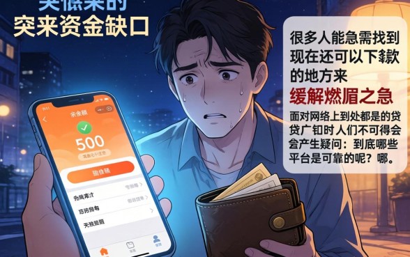 现在还能下款的口子，诚意推荐五个最新秒批小额贷款app