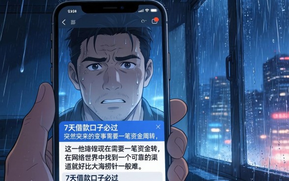 7天借款口子必过，详尽说明5个无视一切包下款5000秒下款的口子