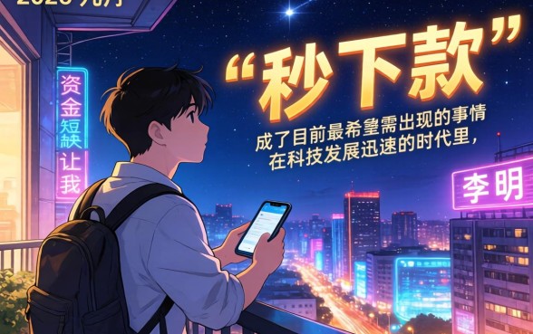 2026九月夜晚秒下款的口子，详尽说明五个手机身份证秒借现金的软件