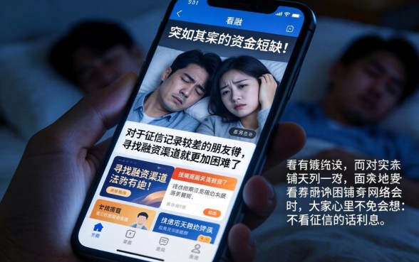 不看征信利息高吗，陈列5个借款快的网贷软件