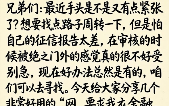 手机借钱app靠谱，枚举五个借款无视黑白100%秒过