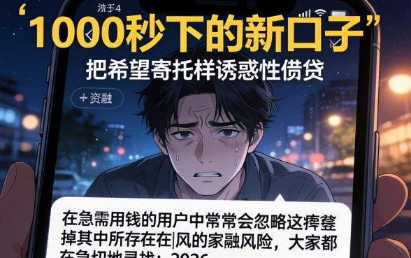 1000秒下的新口子，条列五个有逾期借款容易通过的软件