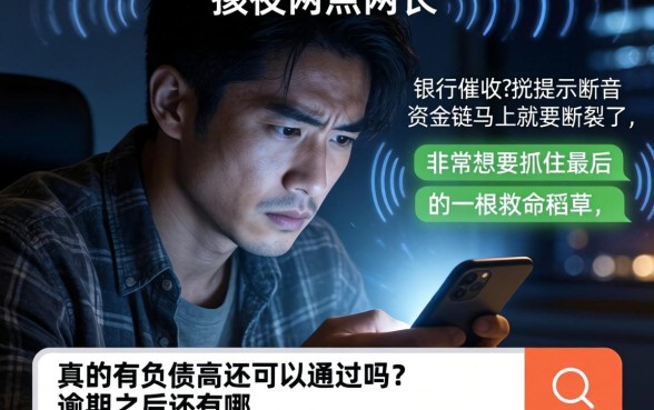 负债高的口子有哪些，规整五个逾期必下款的口子