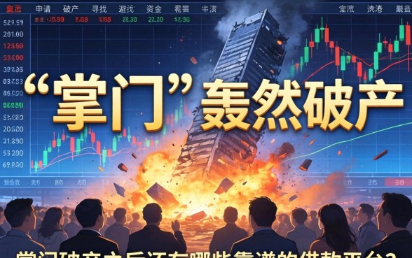 掌门已经申请破产，诚意推荐5个无忧速借当天放款的软件