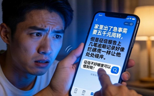 秒下五千元的网贷，陈列5个征信瑕疵也能借网贷轻松下款的app