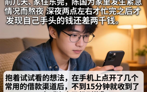 半夜下款的借条口子，汇总五个无视风控不看征信的网贷