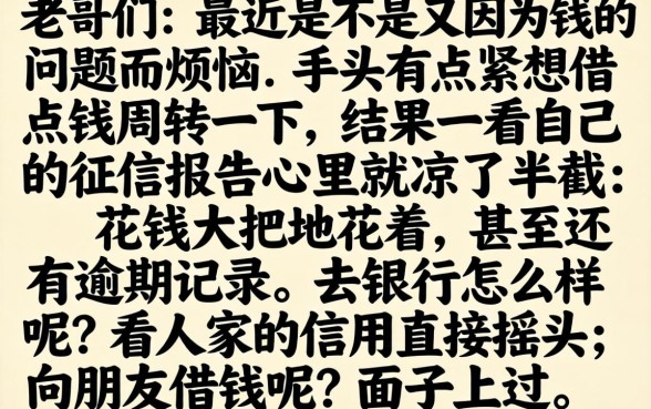 征信黑花了怎么分期，倾情分享5个分期有额度的网贷软件