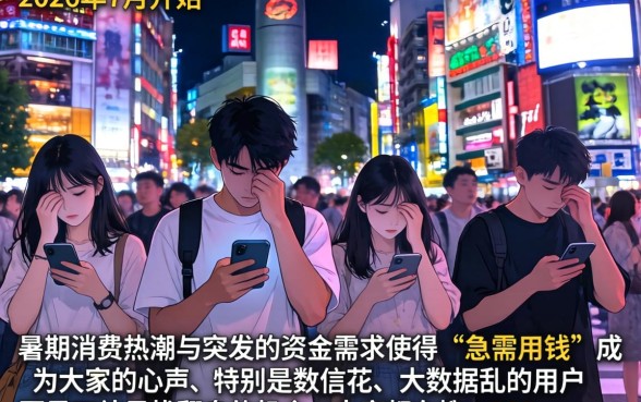 20267月借款口子，理出五个无视黑白必下款的网贷口子