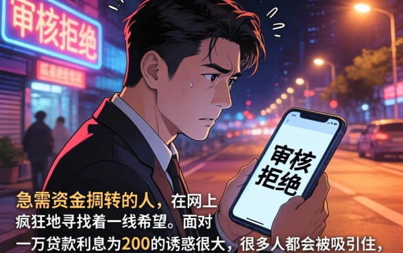 一万贷款利息200，精选5个高炮能下款的软件