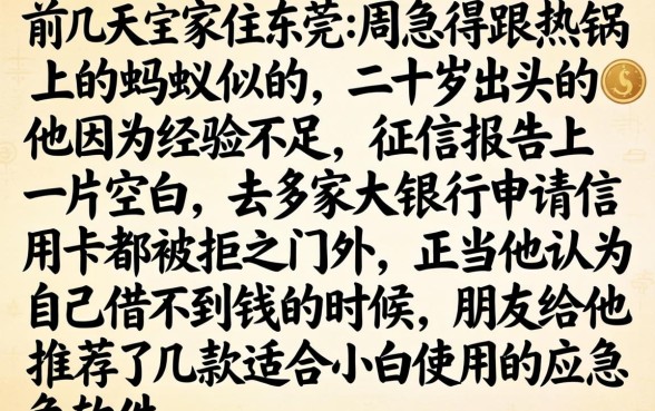 2026年有什么好下款的口子，鼎力推荐五个20岁借钱不求征信速借软件