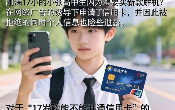 17岁可以开通信用卡吗，概览五个黑征信也能贷款的网贷平台