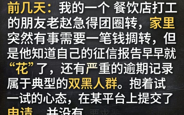谁有双黑花借款口子，陈列五个芝麻信用439分下款的软件