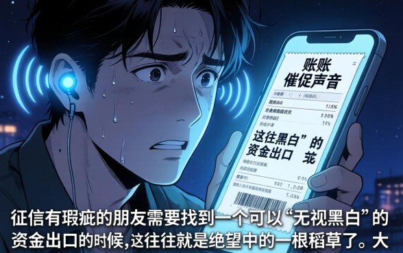 无视黑白免审的口子，整理5个门槛低易下款app