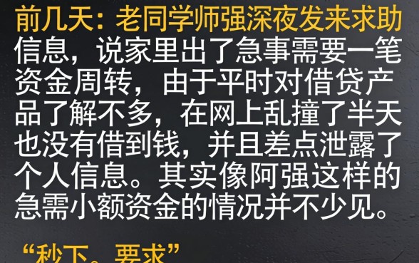 贷款口子秒下500，详细阐述五个急用钱5000快审快贷无需征信软件