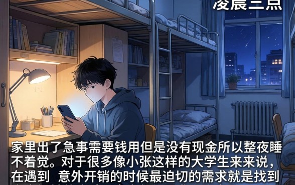 大学生借钱去哪里借，诚意推荐5个不审核夜间直接放款的网贷app