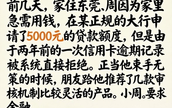 借款5千不看征信，鼎力推荐五个不看征信查询的口子