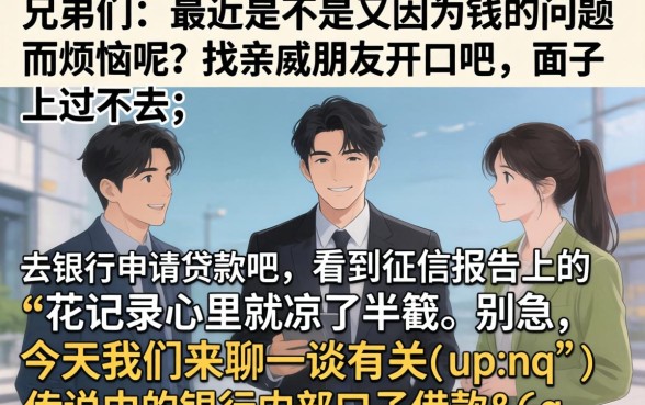 银行内部口子借款，详细阐述五个满19岁可以借款的口子